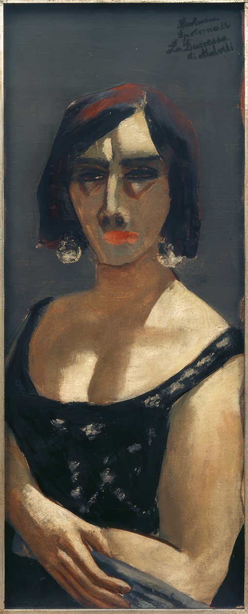 Bildnis Księżna Malvedi autorstwa Max Beckmann