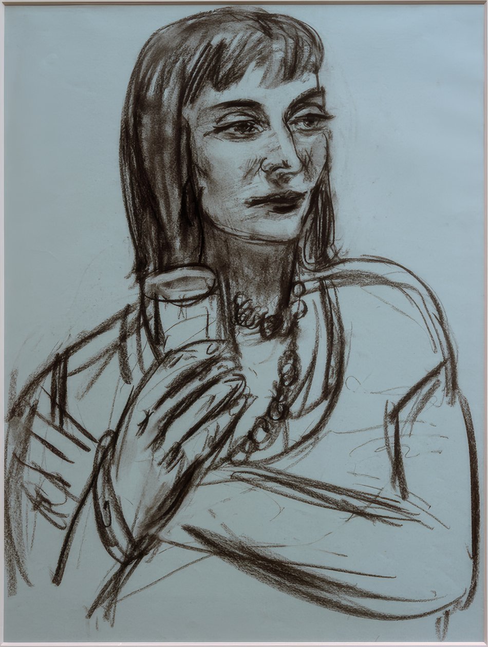 Portret Marion Greenwood autorstwa Max Beckmann