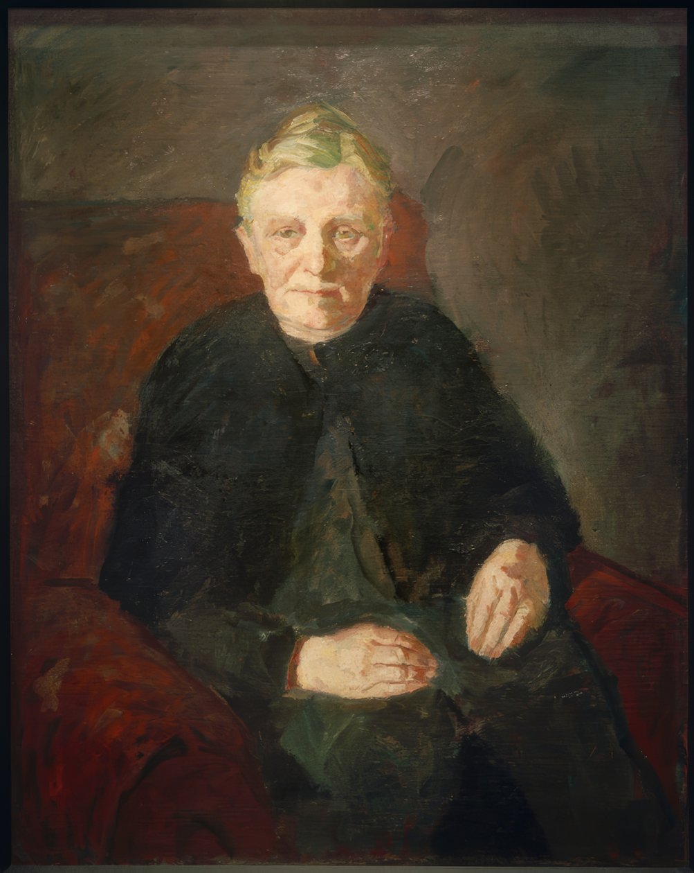 Portret matki autorstwa Max Beckmann