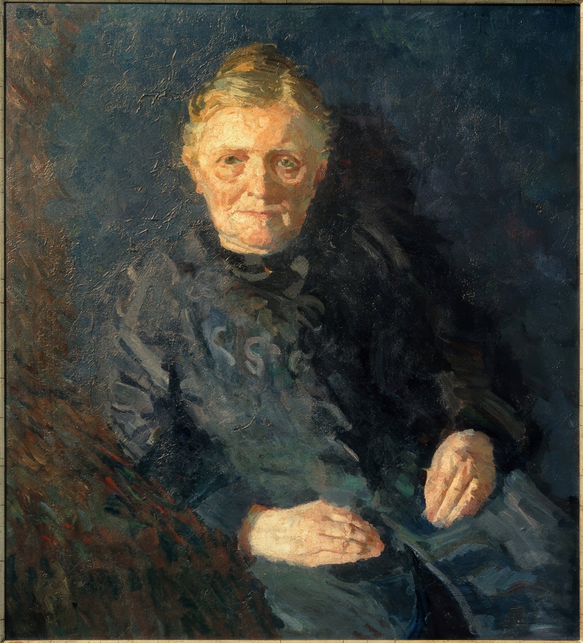 Portret matki autorstwa Max Beckmann