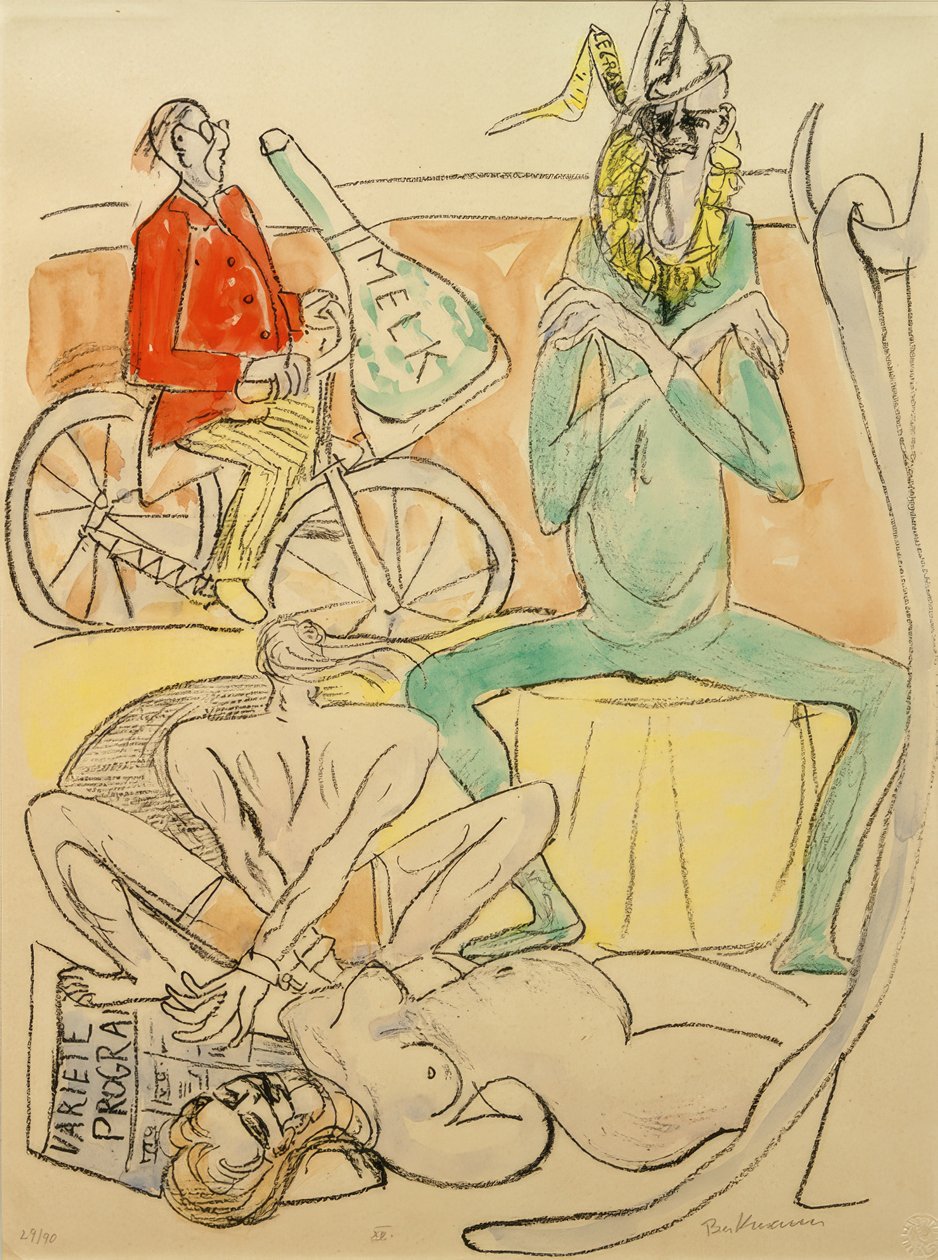 CIRCUS (Cyrk) autorstwa Max Beckmann