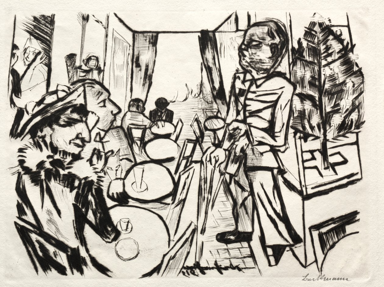 Boże Narodzenie 1919 autorstwa Max Beckmann