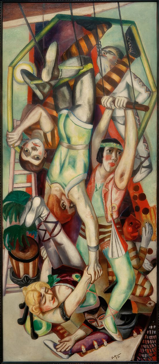 Trapez autorstwa Max Beckmann