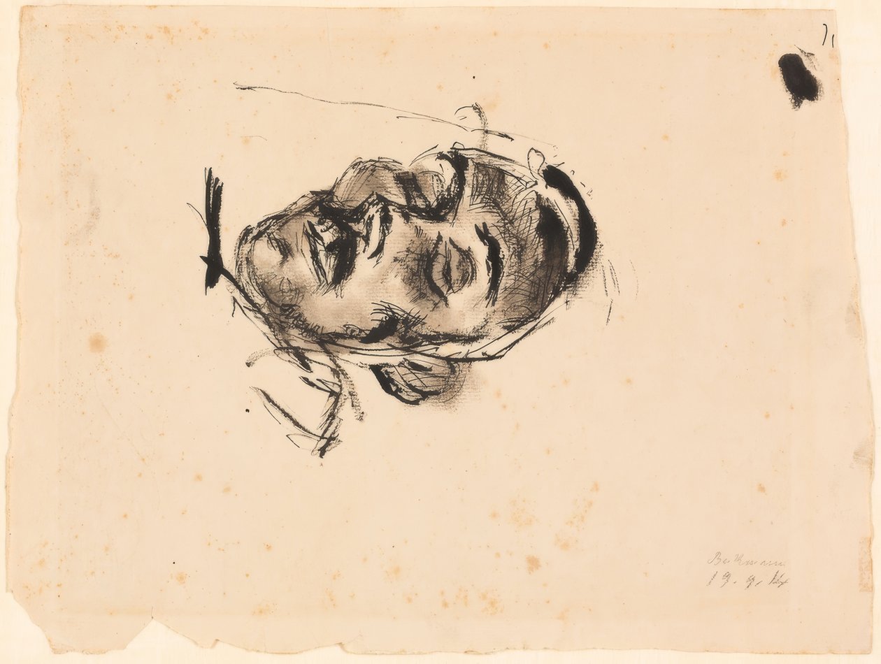 Martwy rosyjski autorstwa Max Beckmann