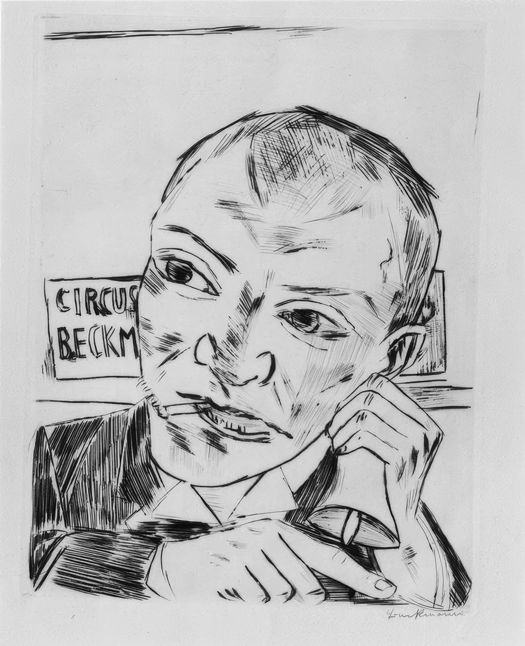 Krzykacz autorstwa Max Beckmann