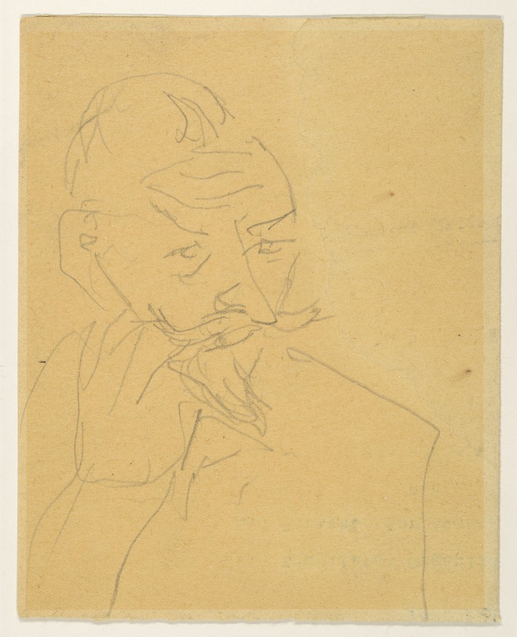 Der Spiritist Albert von Schrenck-Notzing autorstwa Max Beckmann