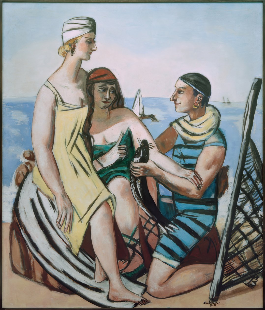 Mała Rybka (Mały Sum) autorstwa Max Beckmann