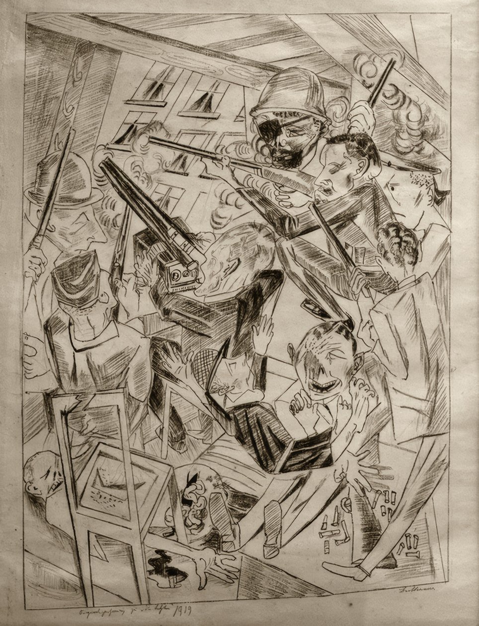 Ostatni autorstwa Max Beckmann