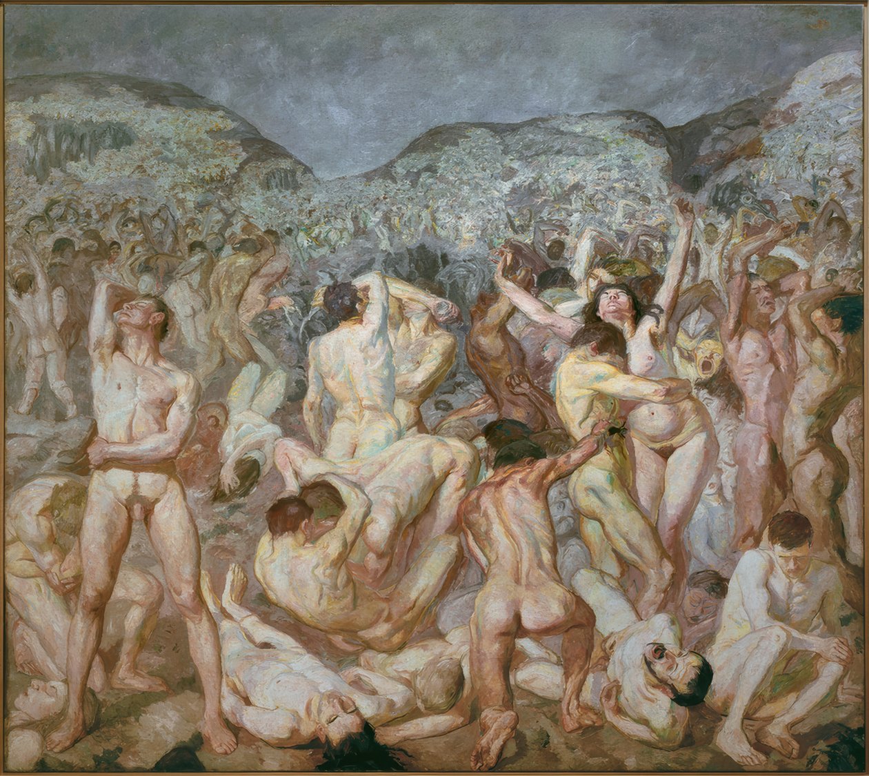 Bitwa autorstwa Max Beckmann
