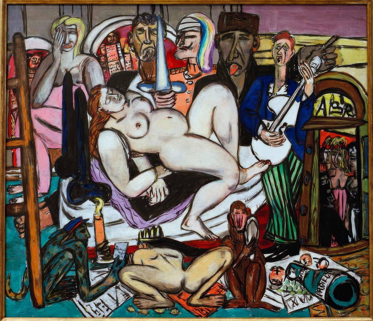 Miasto autorstwa Max Beckmann