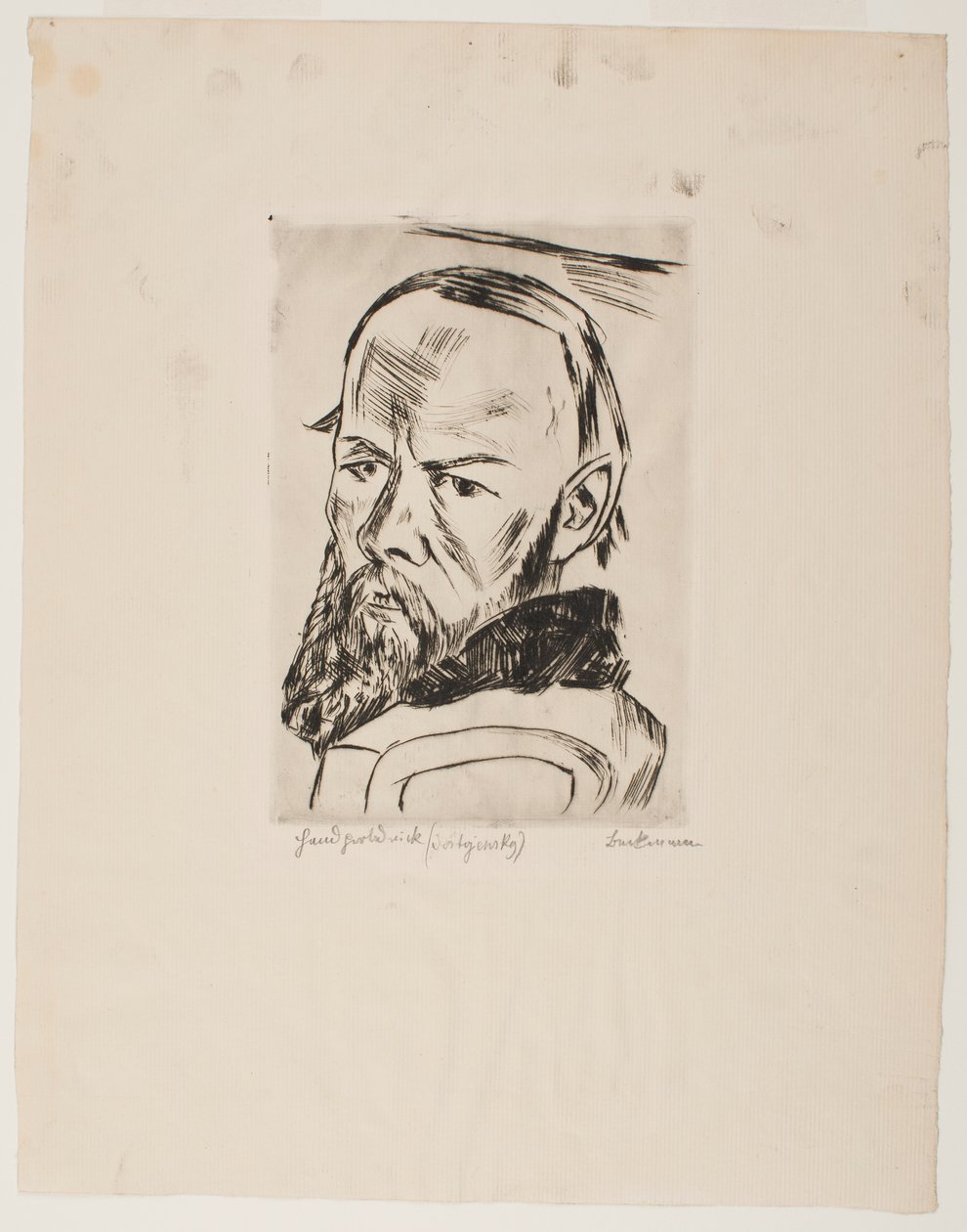 Dostojewski II autorstwa Max Beckmann