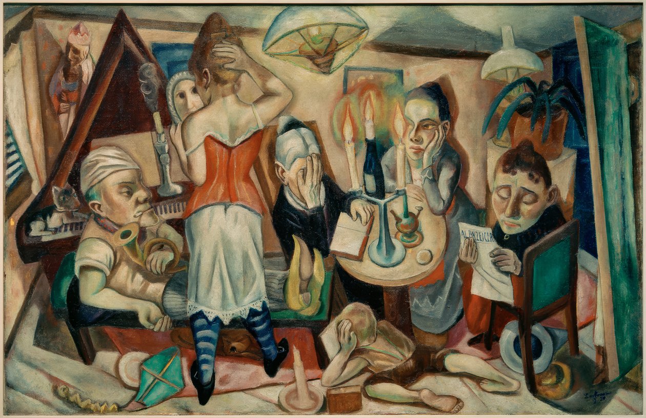 Zdjęcie rodzinne autorstwa Max Beckmann