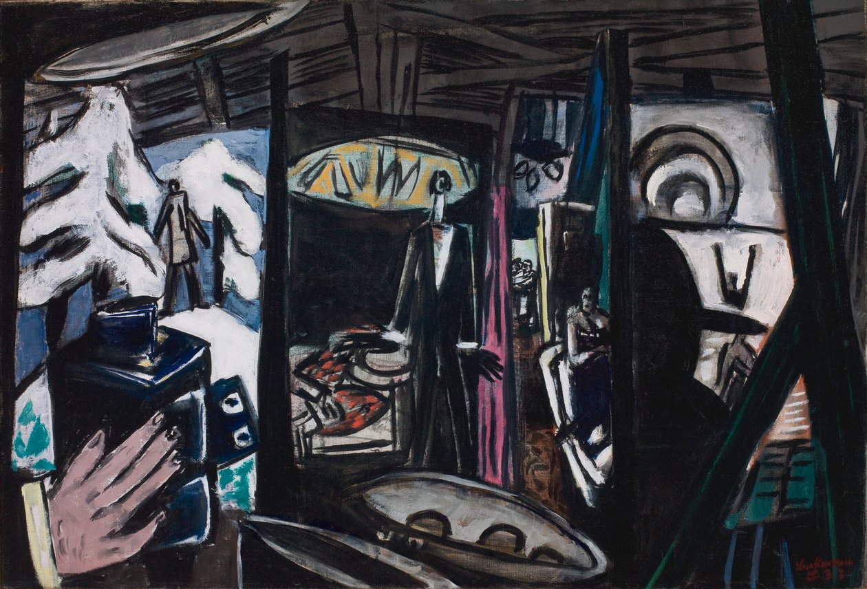 Studio Filmowe autorstwa Max Beckmann