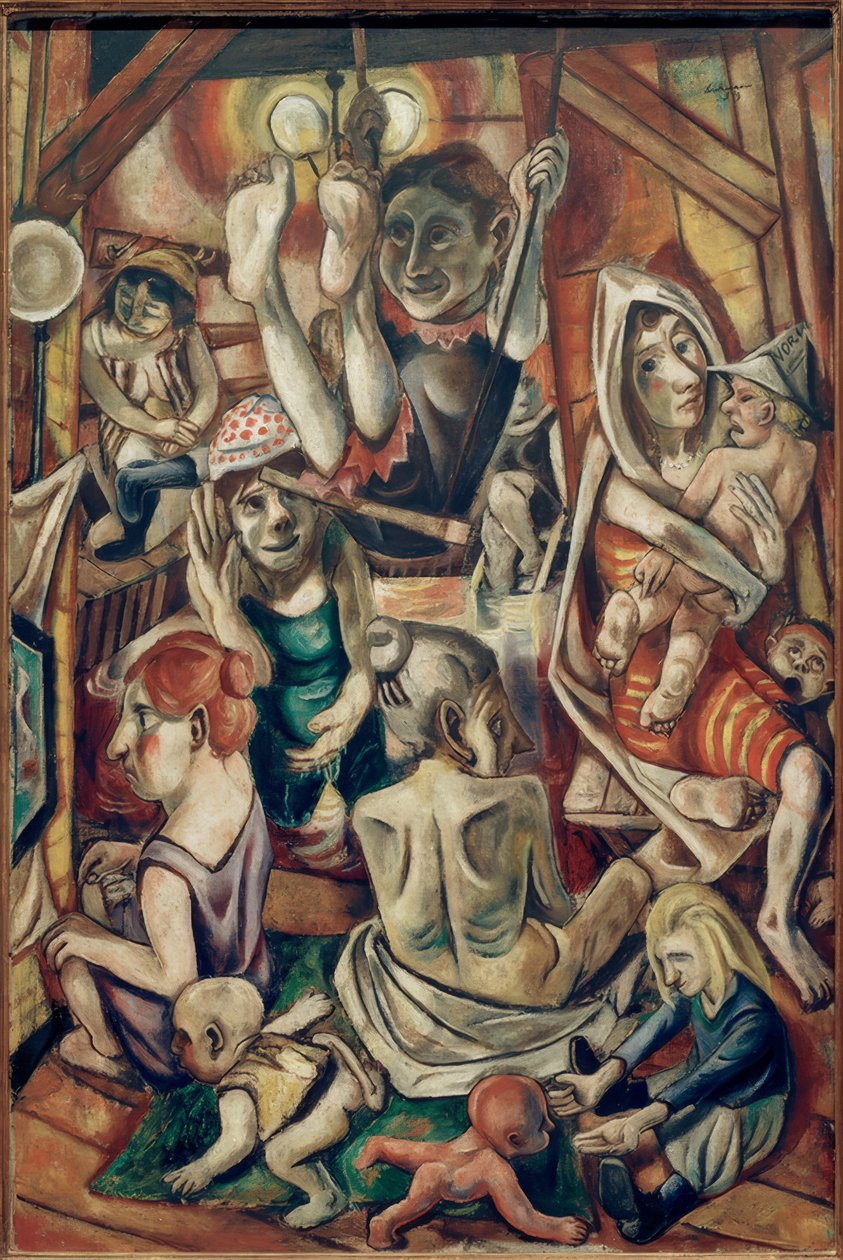Kąpiel damska autorstwa Max Beckmann