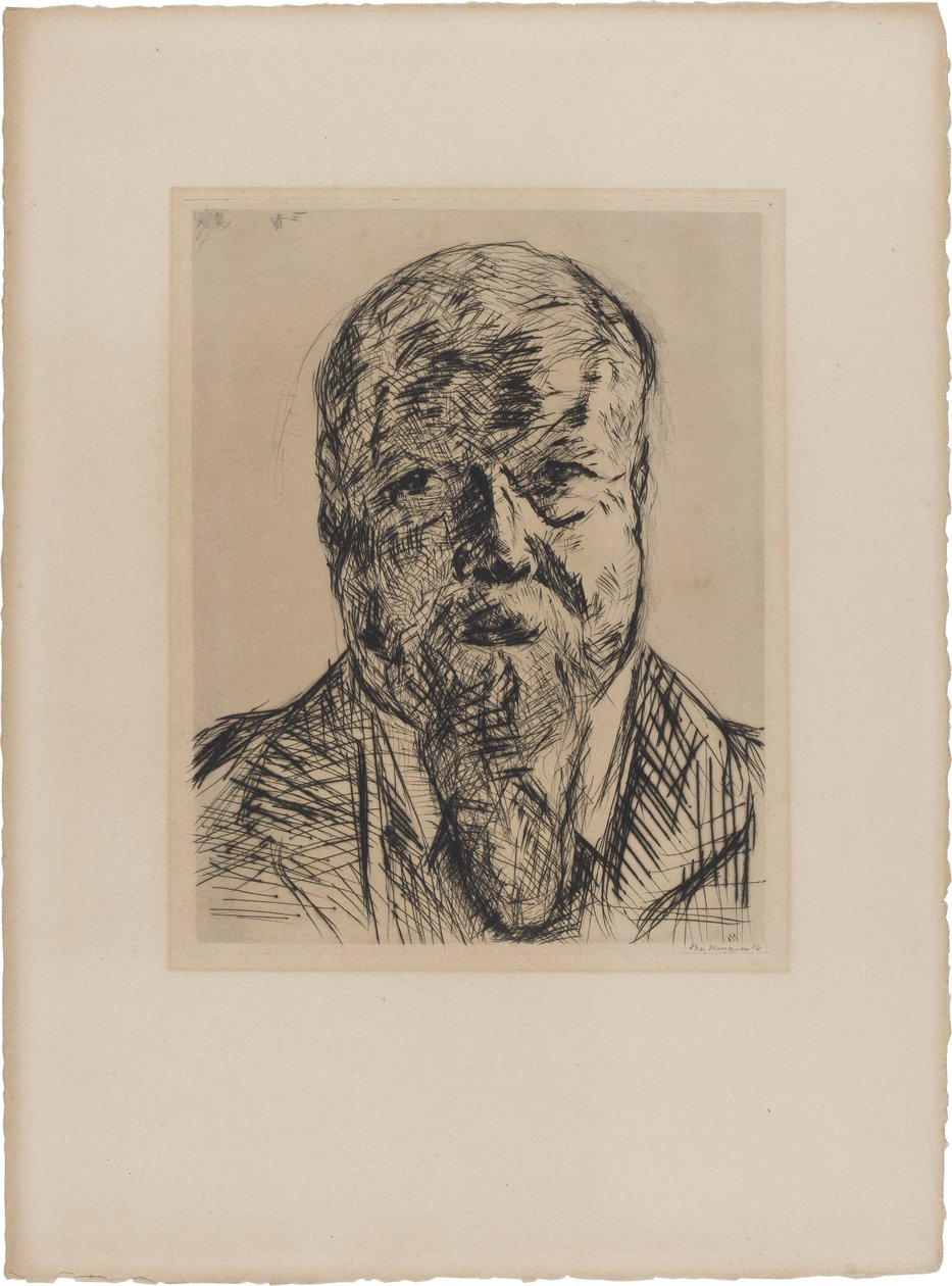 Radca tajny dr Carl Robert (1850-1922) autorstwa Max Beckmann