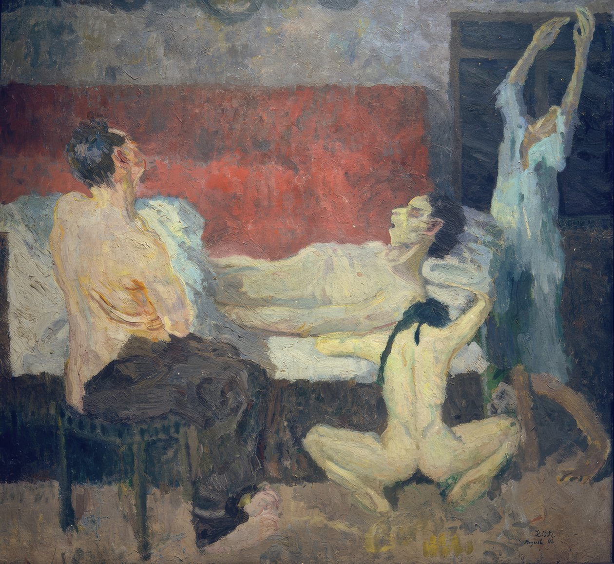 Świetna scena śmierci autorstwa Max Beckmann