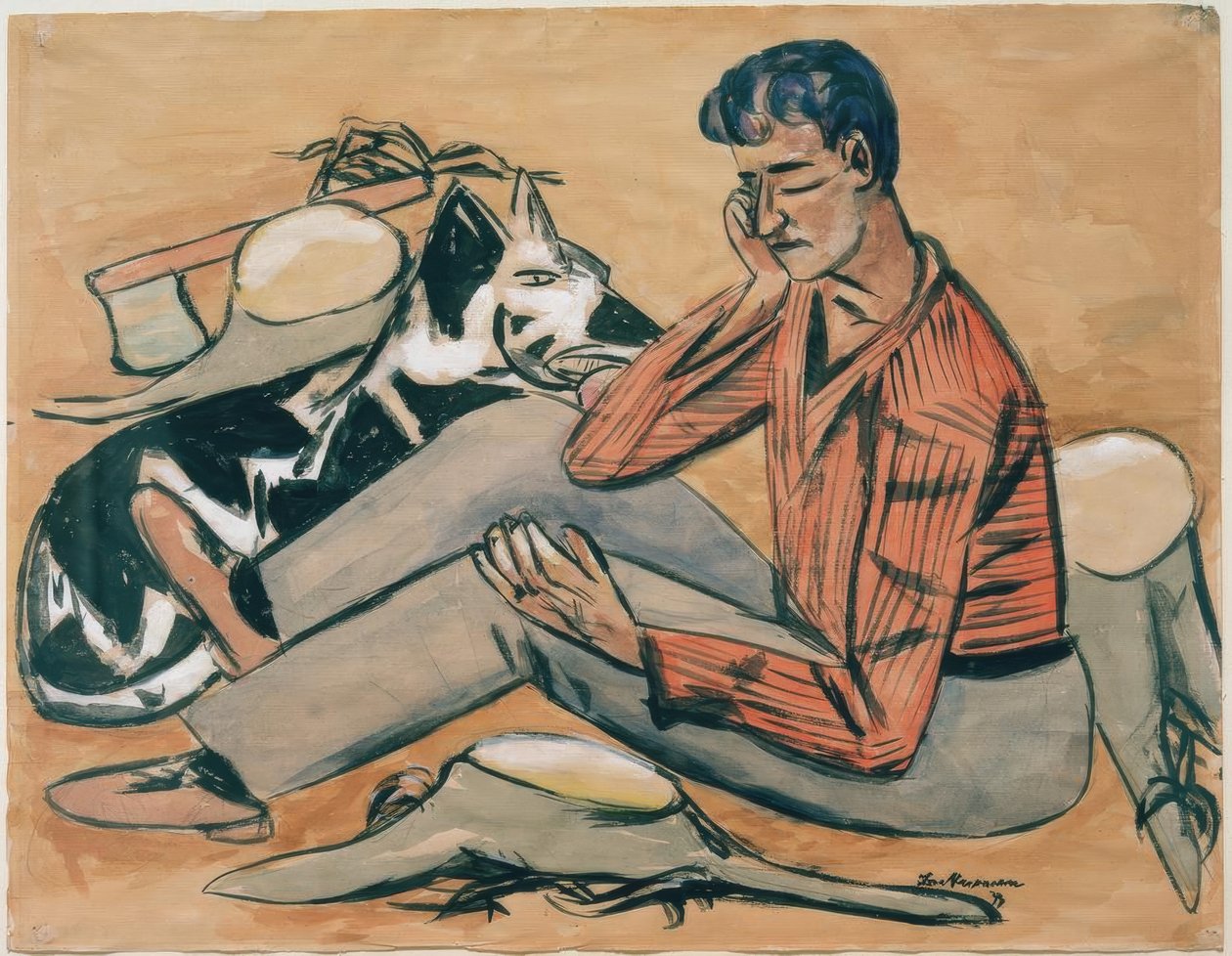 drwal autorstwa Max Beckmann