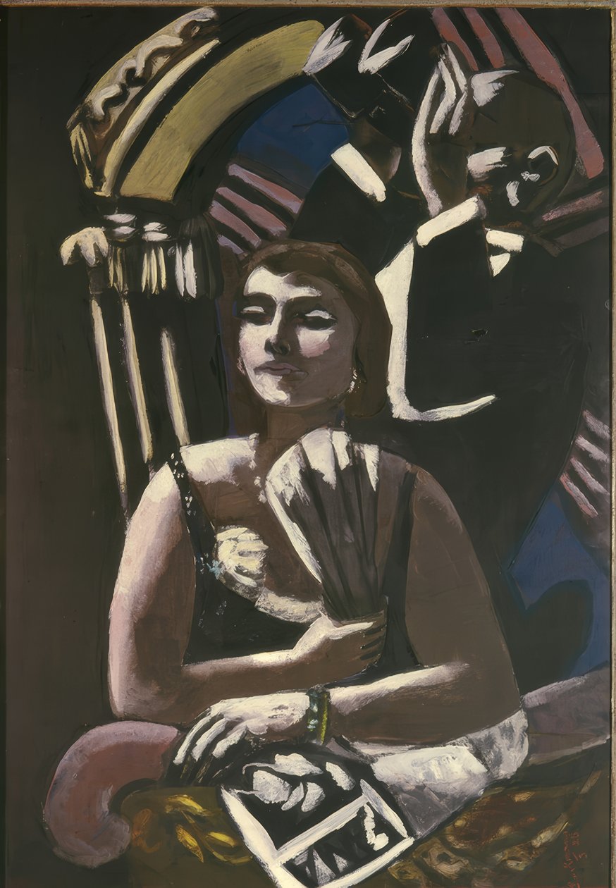 W pudełku autorstwa Max Beckmann