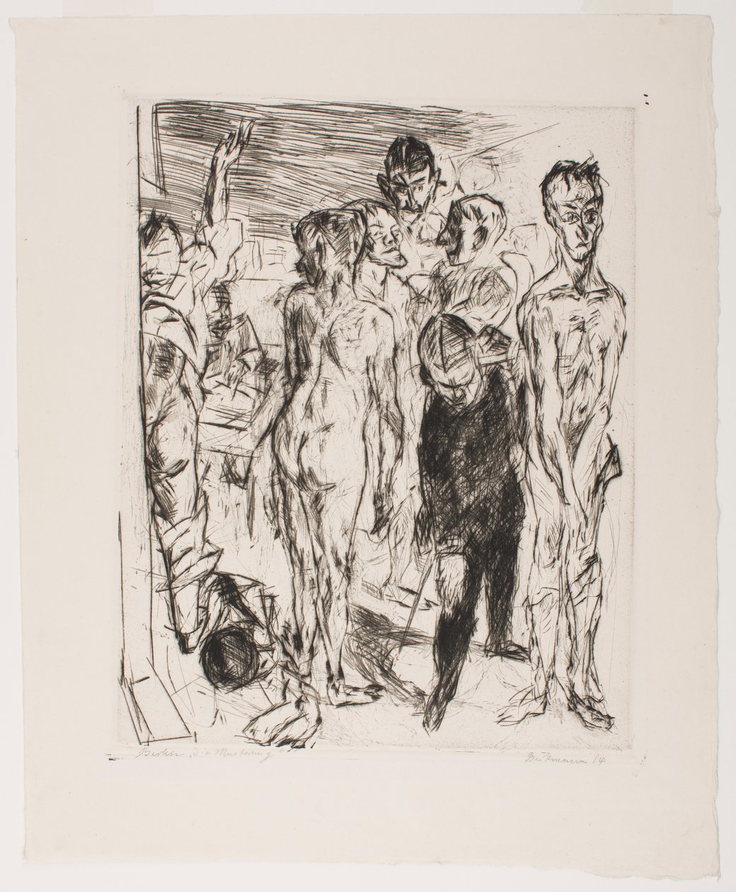 Kontrola autorstwa Max Beckmann