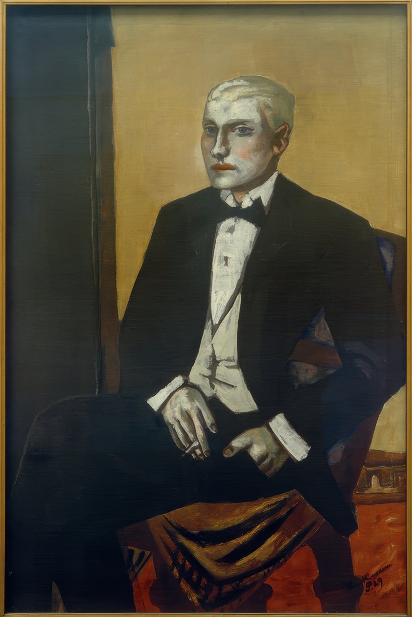 Młody Argentyńczyk autorstwa Max Beckmann