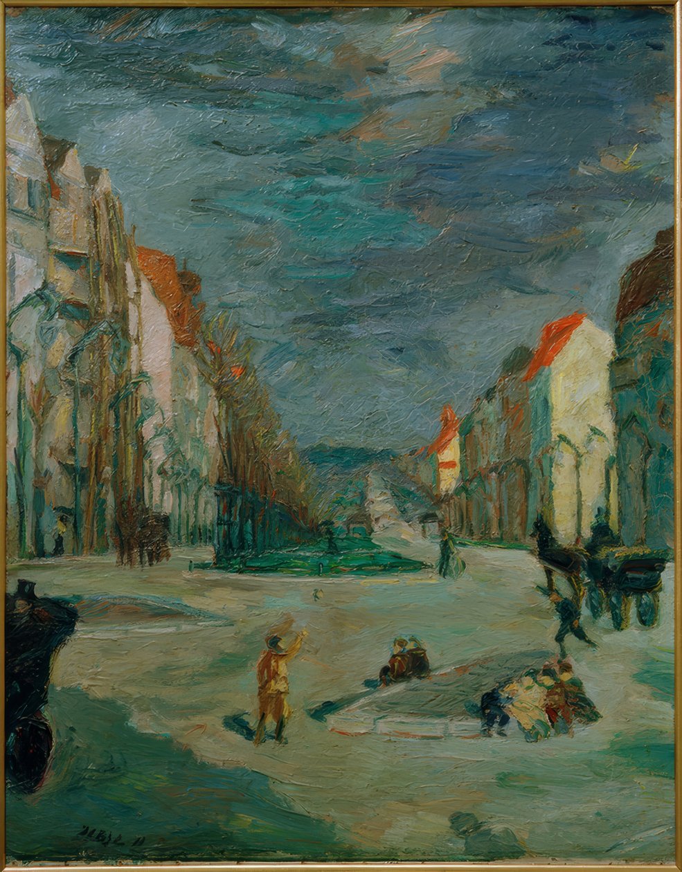 Kaiserdamm w Berlinie autorstwa Max Beckmann