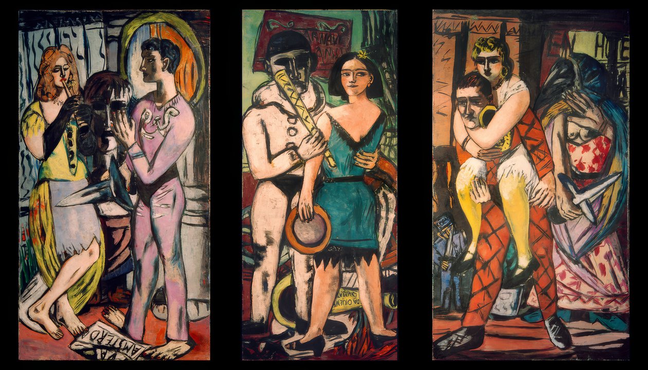 karnawał autorstwa Max Beckmann