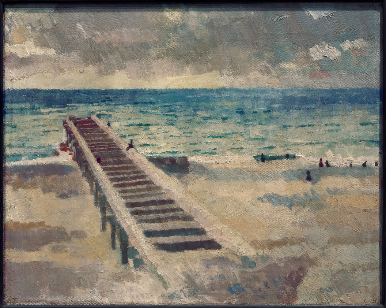 Mały grobla autorstwa Max Beckmann