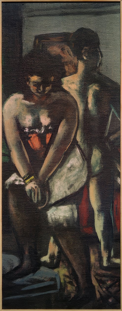 Mała toaleta poranna autorstwa Max Beckmann