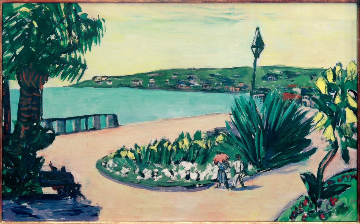 Mały włoski pejzaż autorstwa Max Beckmann