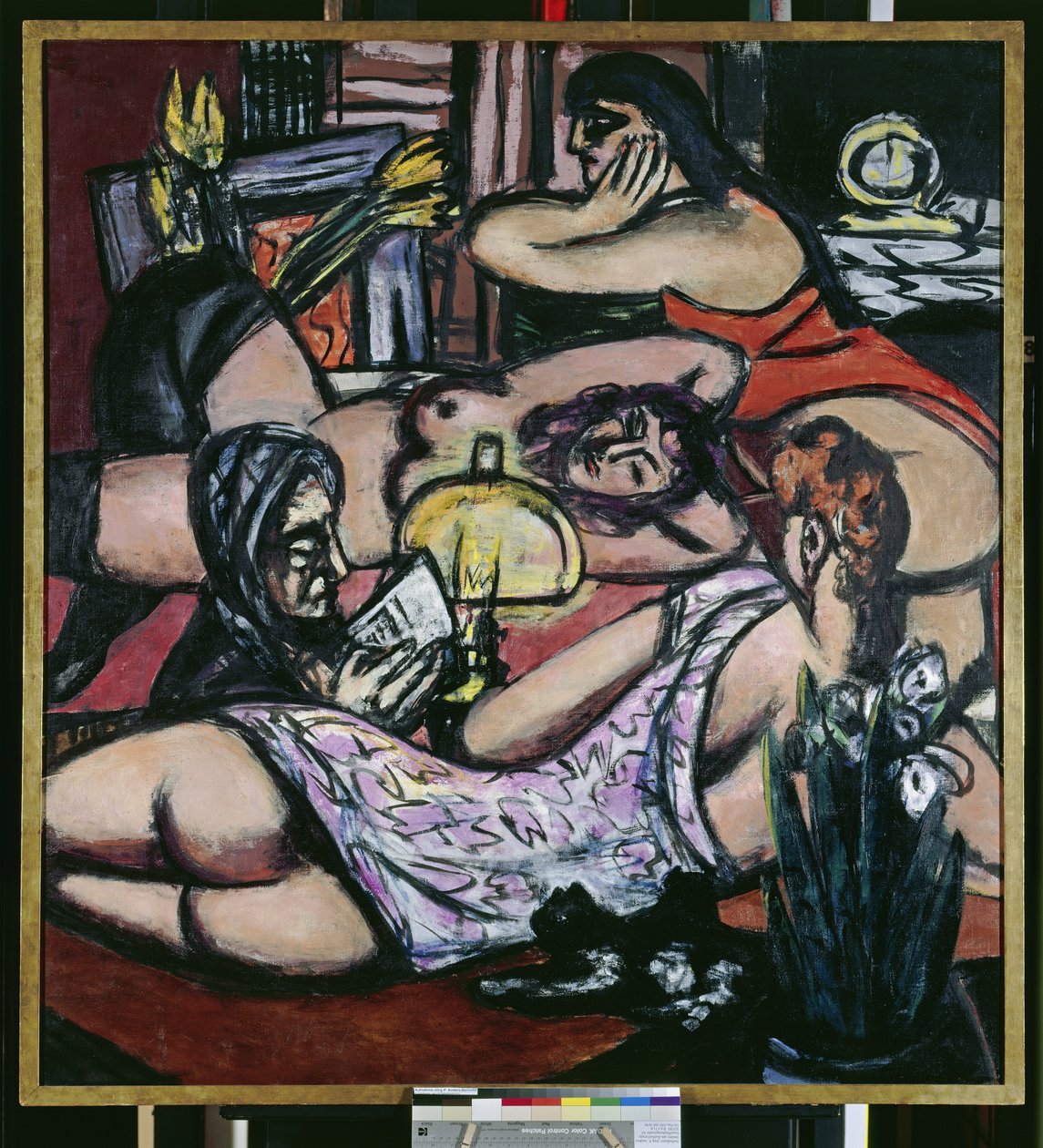 Pokój dziewczynki autorstwa Max Beckmann