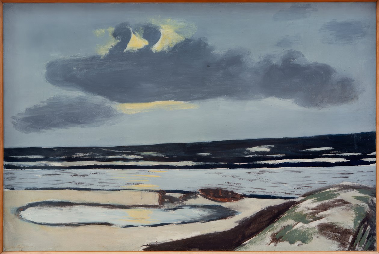 Morska plaża autorstwa Max Beckmann