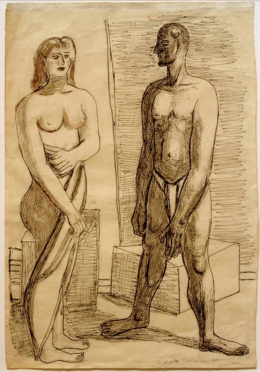 Modele autorstwa Max Beckmann