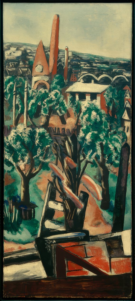 Nowy budynek autorstwa Max Beckmann