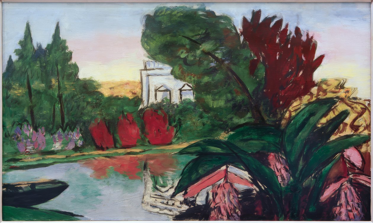 Park Bagatelle autorstwa Max Beckmann