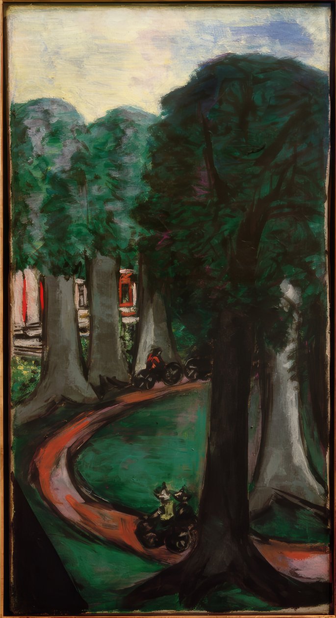 Parkweg autorstwa Max Beckmann