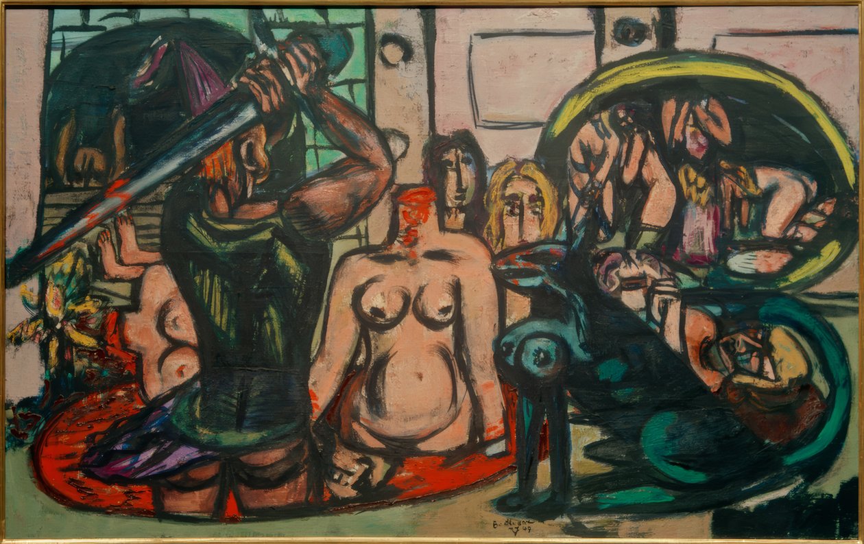 Ostatnie zadanie Perseusza (Herkulesa) autorstwa Max Beckmann