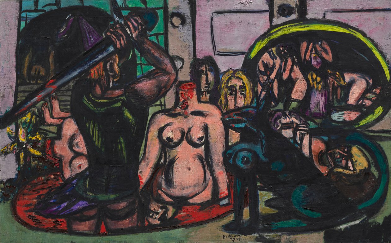 Ostatni obowiązek Perseusza autorstwa Max Beckmann