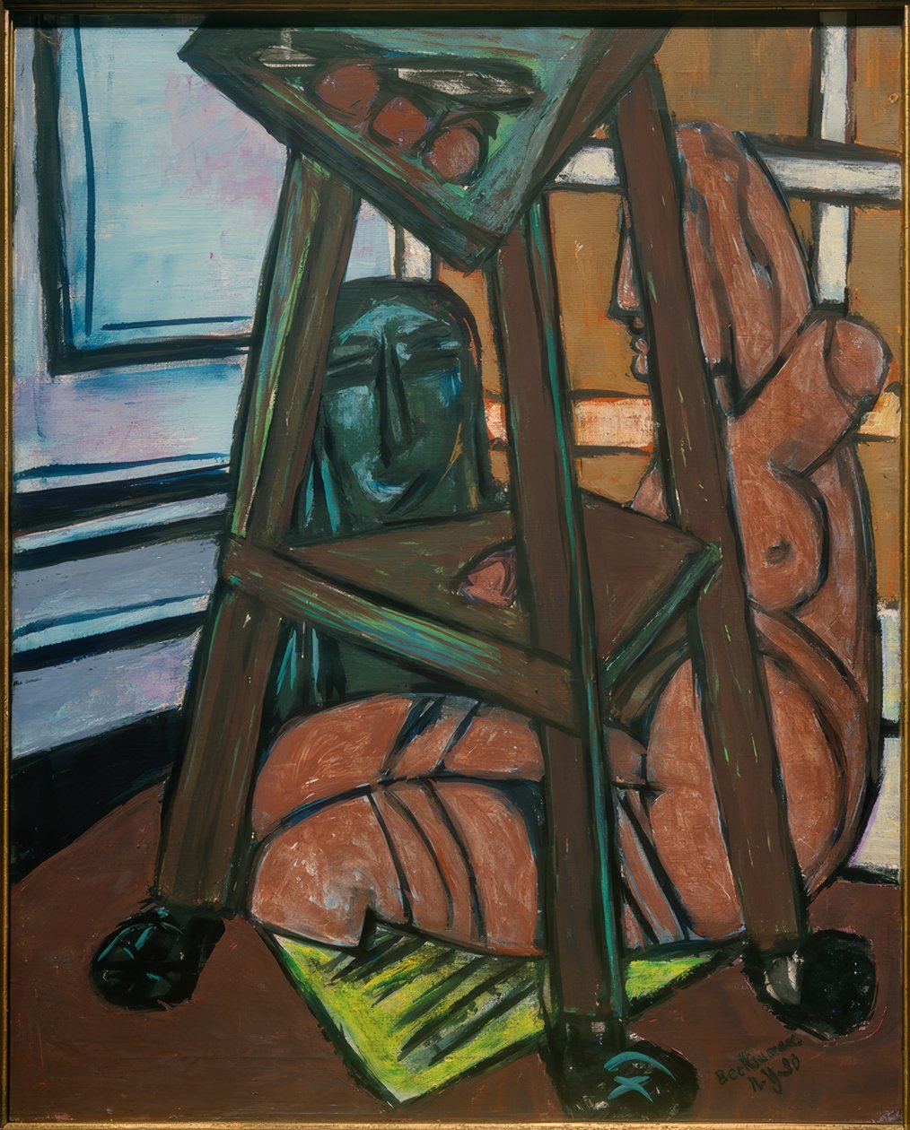 Studio plastikowe (kącik studyjny) autorstwa Max Beckmann