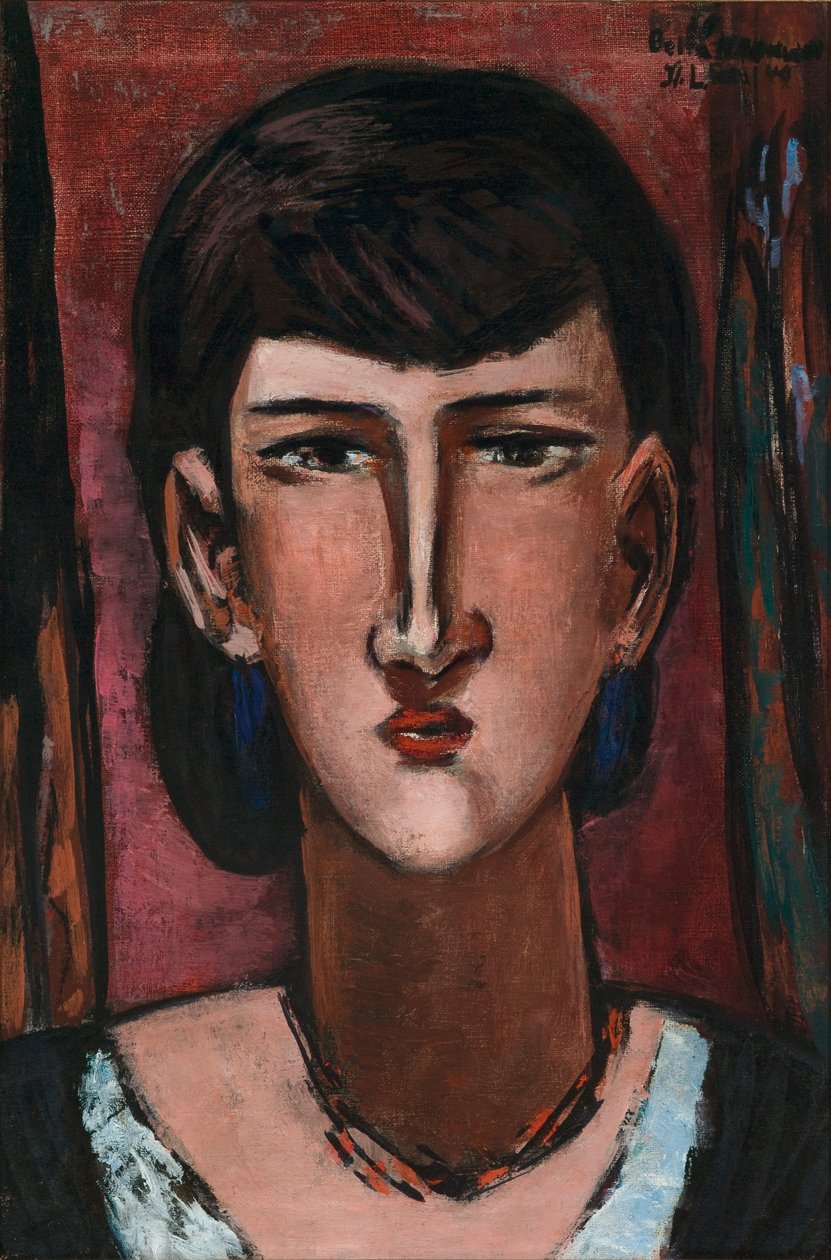 Portret Edie Rickey autorstwa Max Beckmann