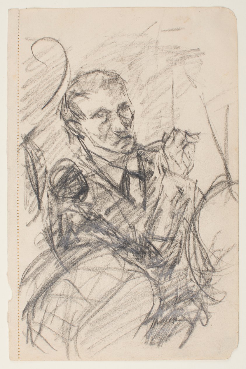 Portret Pipera (Wydawcy) autorstwa Max Beckmann