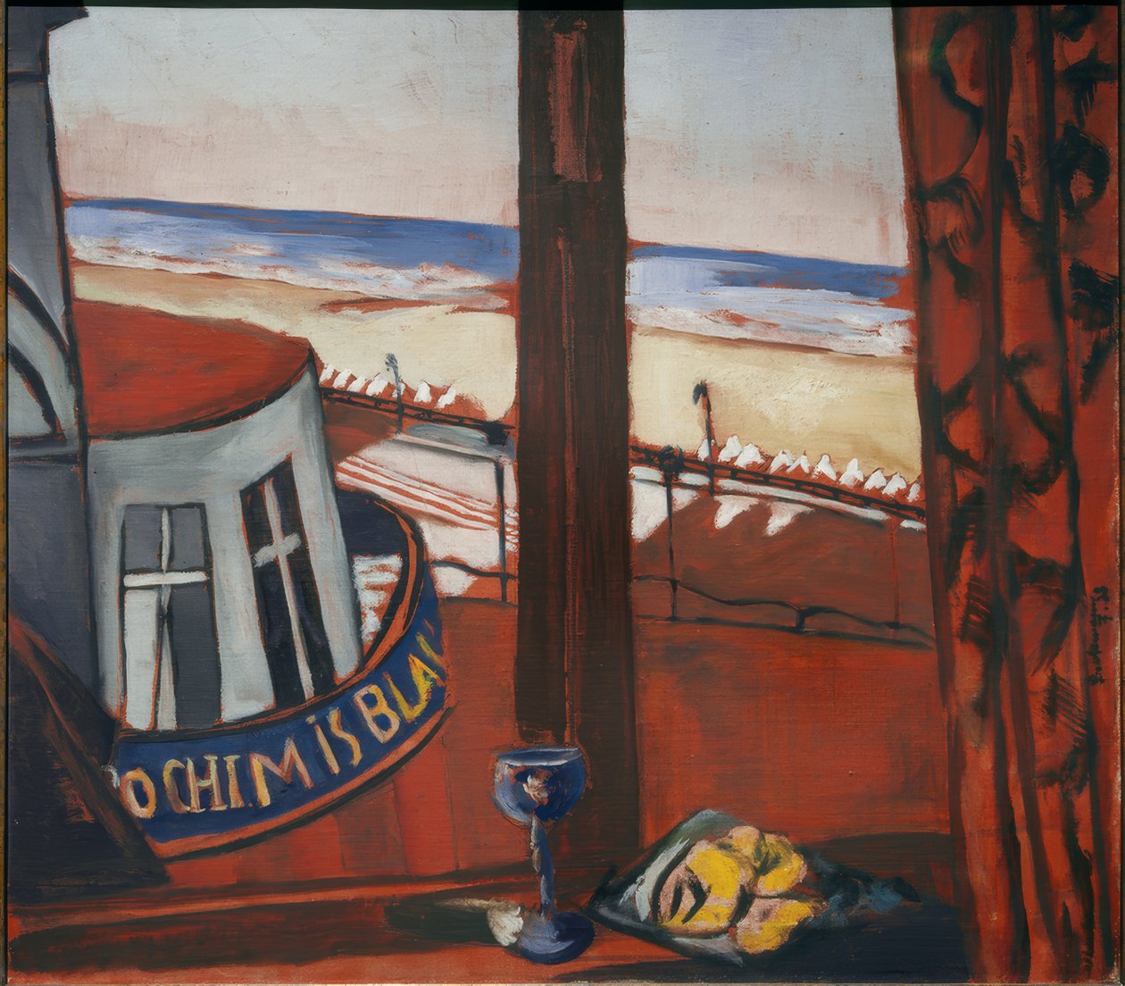 Scheveningen, piąta rano autorstwa Max Beckmann