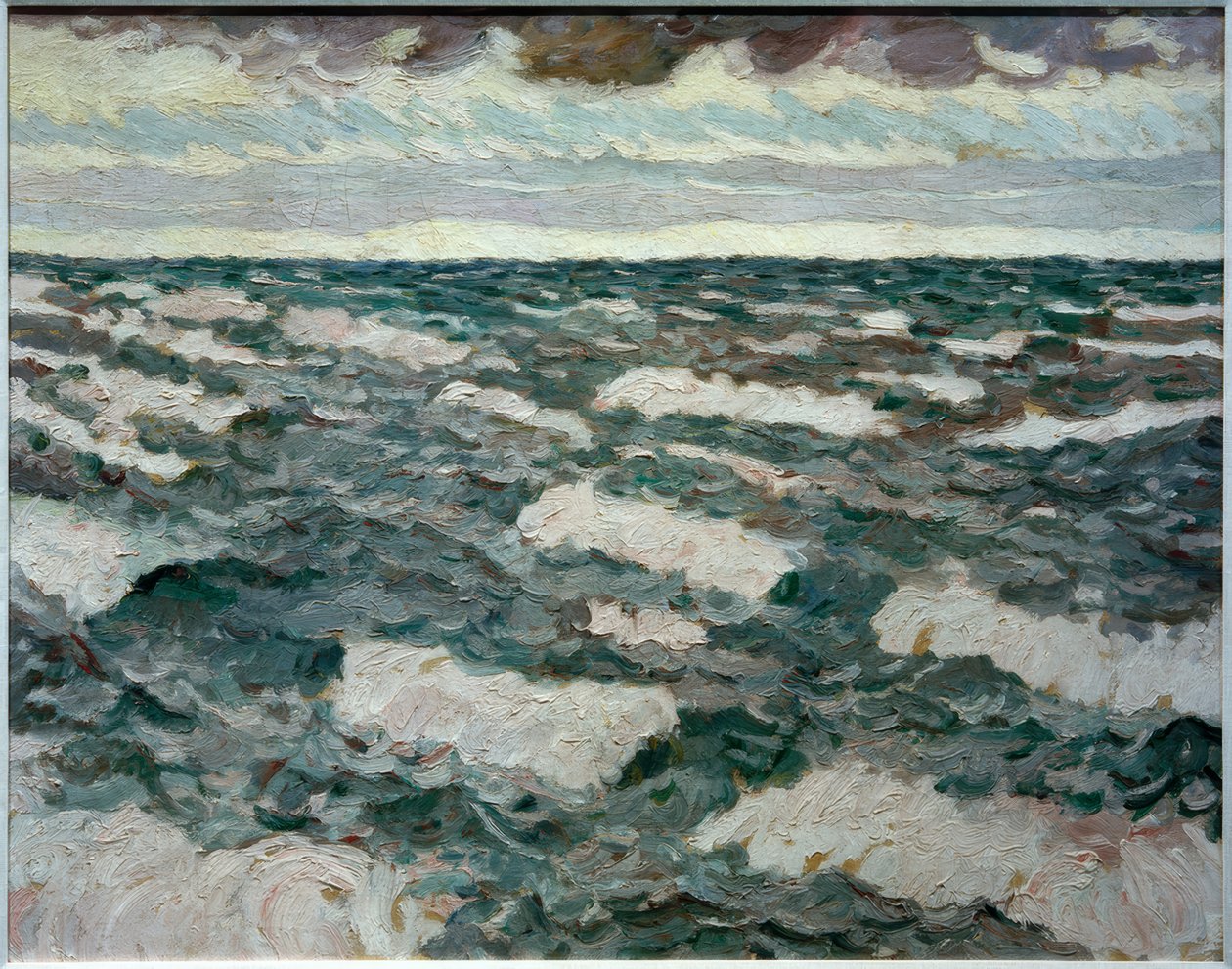 Jezioro wieczorem autorstwa Max Beckmann