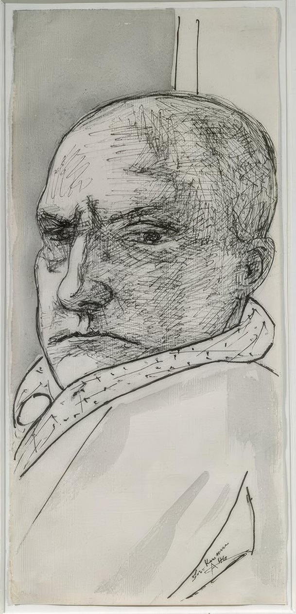 Autoportret autorstwa Max Beckmann