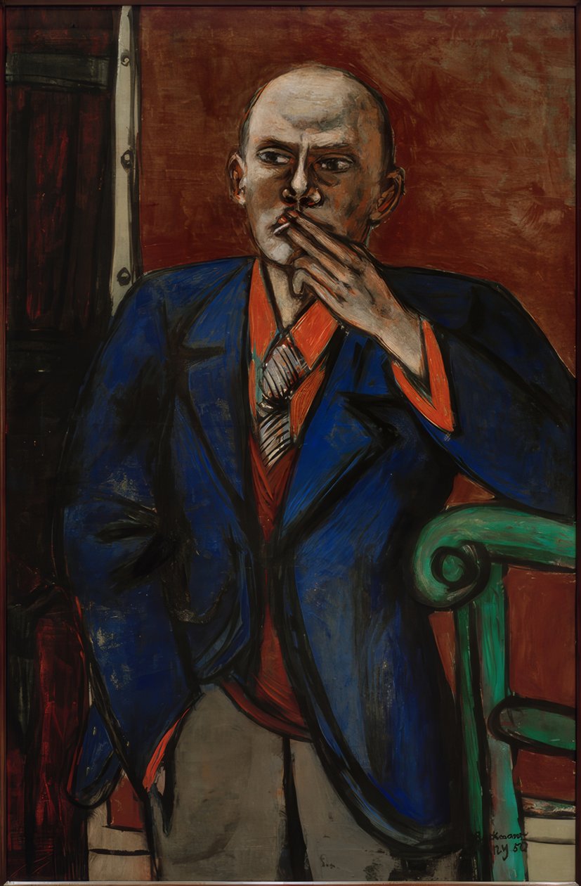 Autoportret autorstwa Max Beckmann
