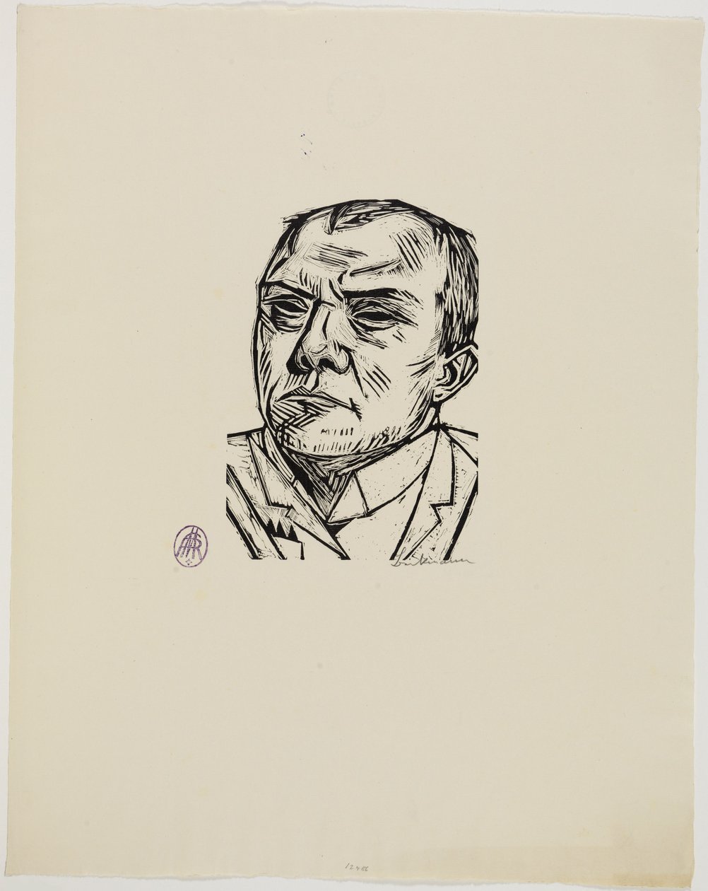 Autoportret autorstwa Max Beckmann