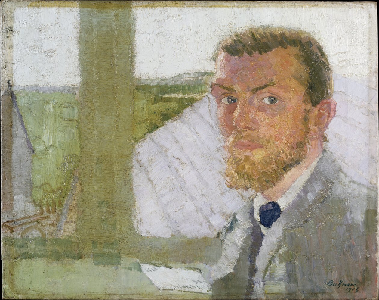 Autoportret autorstwa Max Beckmann