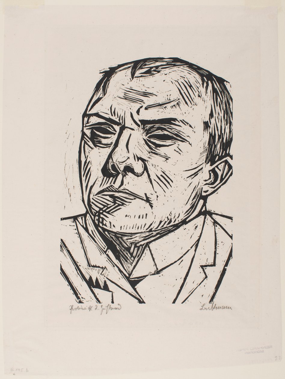 Autoportret autorstwa Max Beckmann