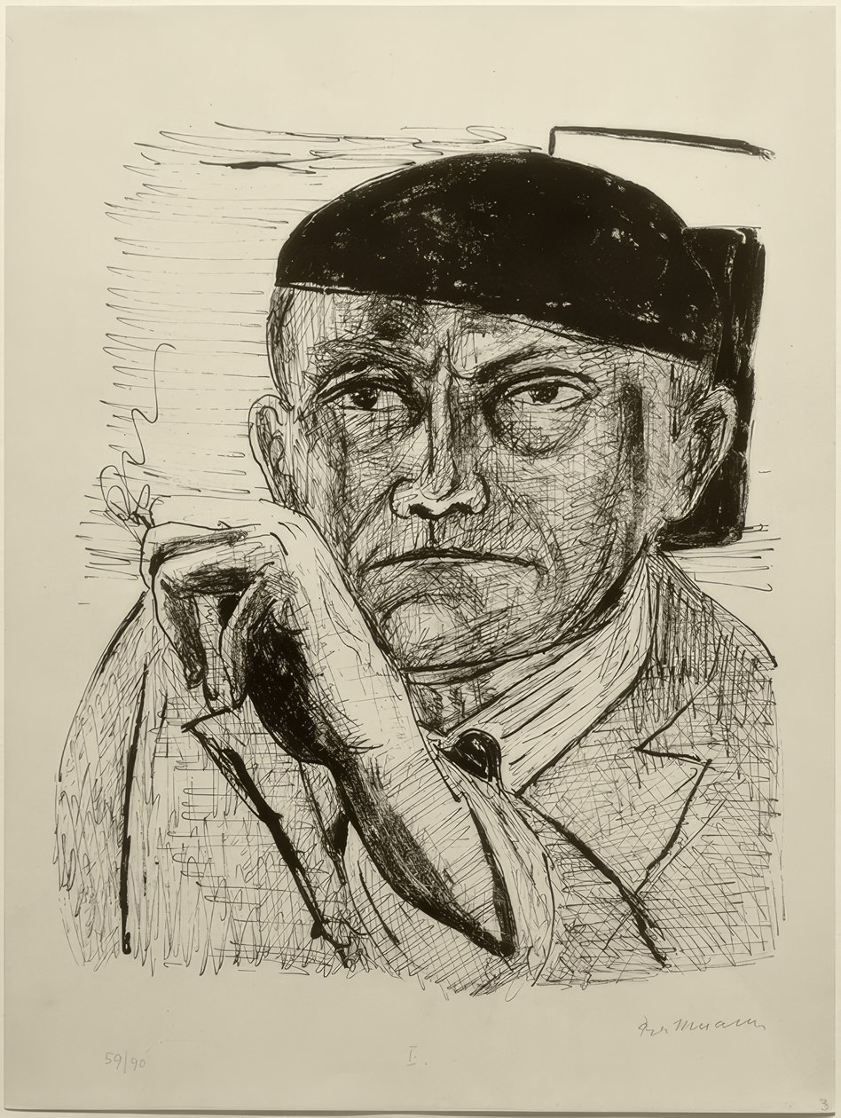 Autoportret autorstwa Max Beckmann