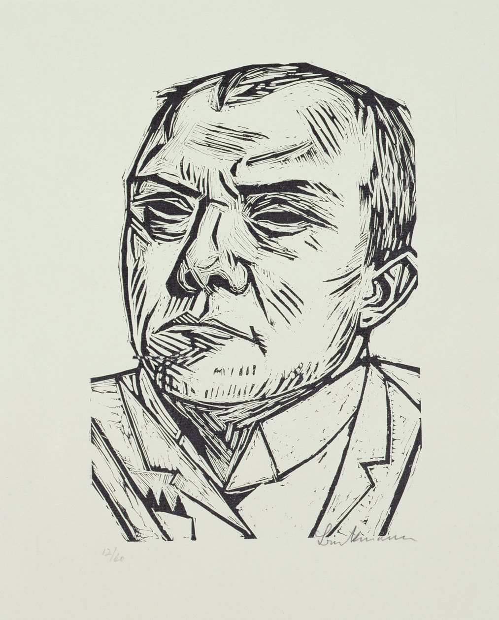 Autoportret autorstwa Max Beckmann