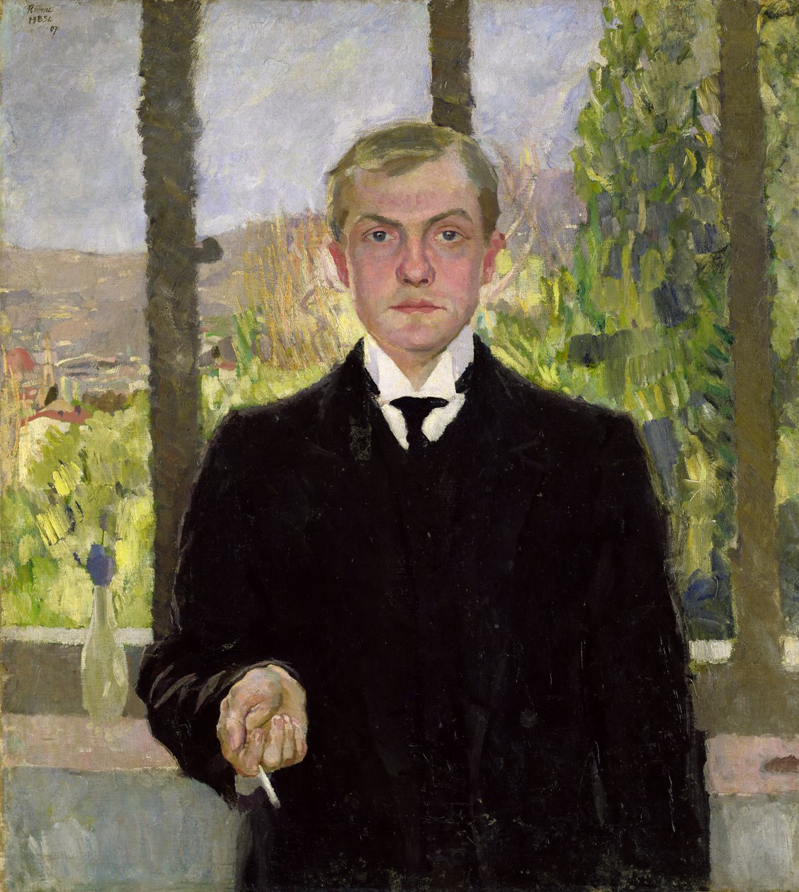 Autoportret we Florencji autorstwa Max Beckmann